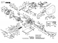 Bosch 0 601 276 903 Gbs 100 A Belt Sander 230 V / Eu Spare Parts